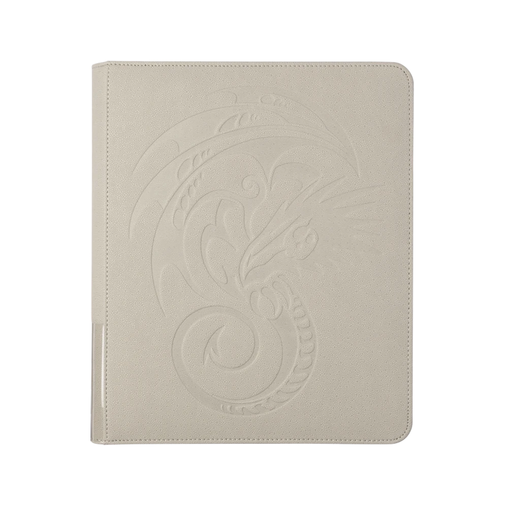 Dragon Shield: Zipster Regular Binder: Card Codex: Ashen White 4 Dragon Shield: Zipster Regular Binder: Card Codex: Ashen White - Image 2