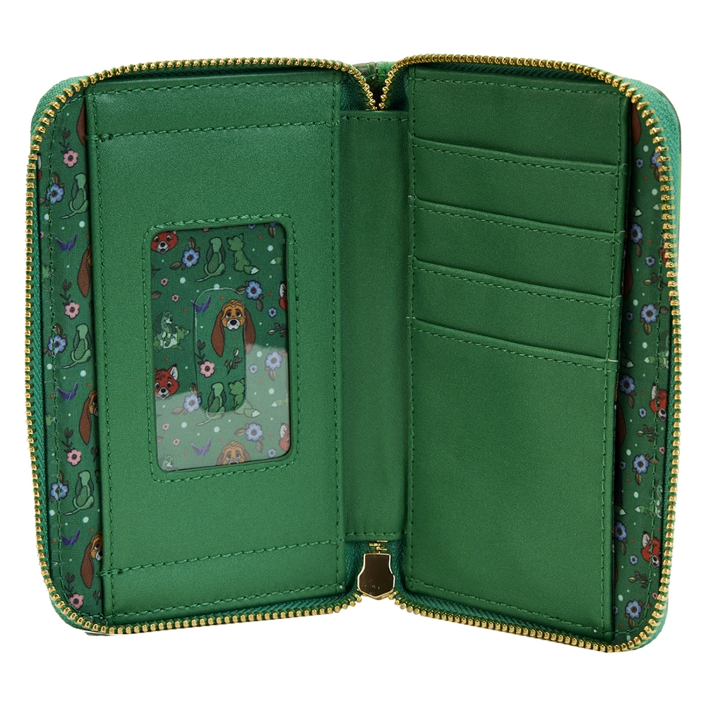 Disney: Loungefly Classic Books Zip Around Wallet: The Fox & The Hound 3 Disney: Loungefly Classic Books Zip Around Wallet: The Fox & The Hound