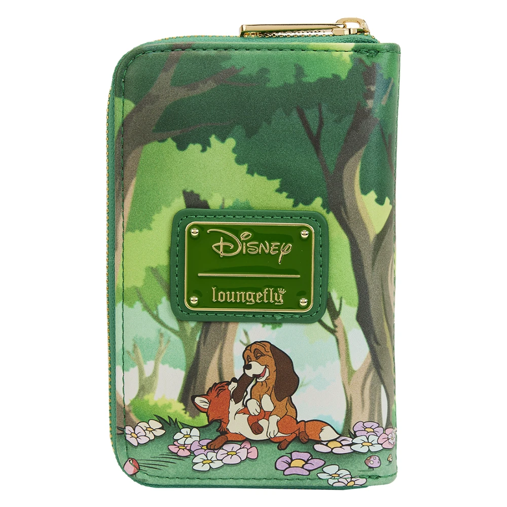 Disney: Loungefly Classic Books Zip Around Wallet: The Fox & The Hound 5 Disney: Loungefly Classic Books Zip Around Wallet: The Fox & The Hound - Image 3