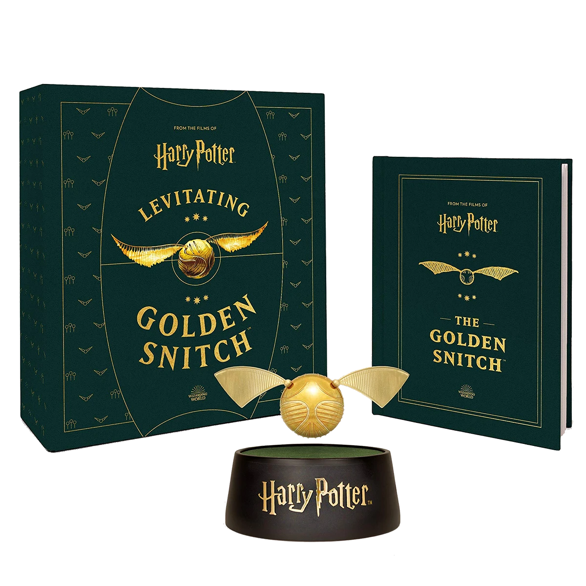 Harry Potter: Levitating Golden Snitch Box Set 3 Harry Potter: Levitating Golden Snitch Box Set