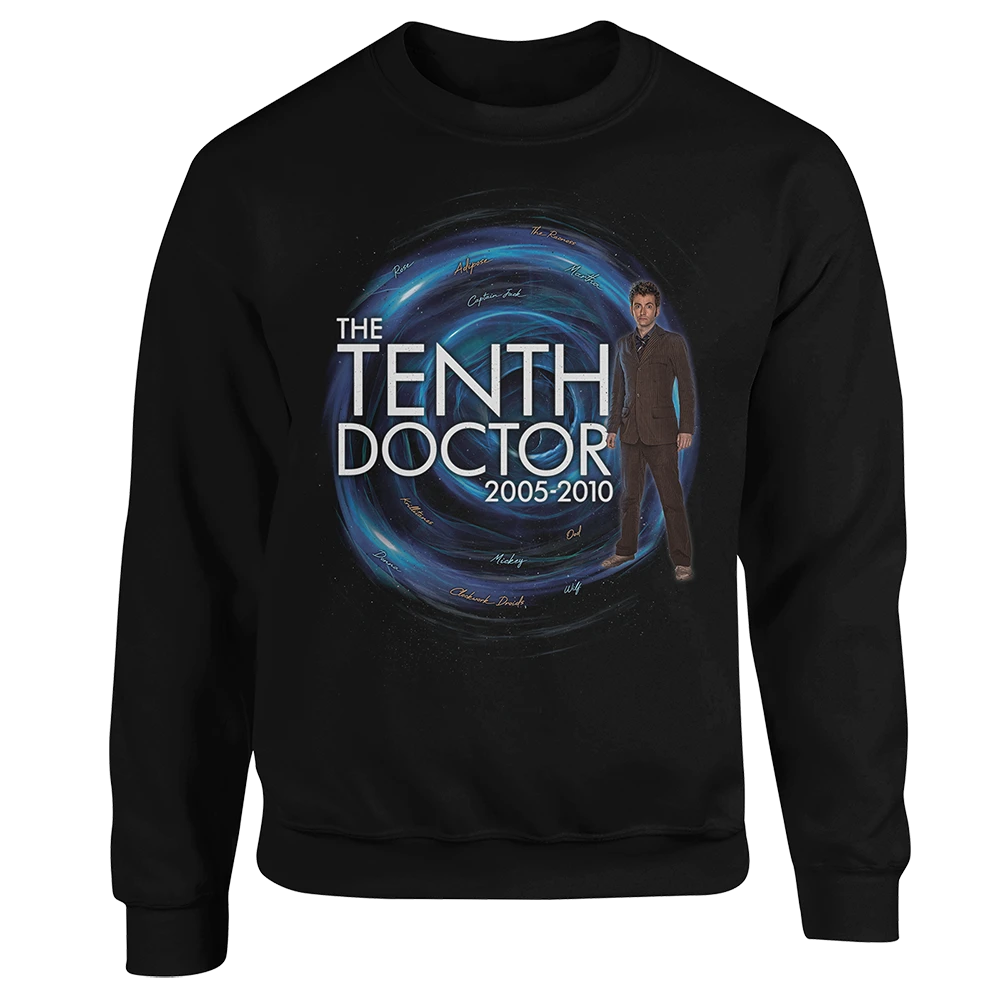 Doctor Who: The 60th Anniversary Diamond Collection: Sweatshirt: The Tenth Doctor 3 Doctor Who: The 60th Anniversary Diamond Collection: Sweatshirt: The Tenth Doctor