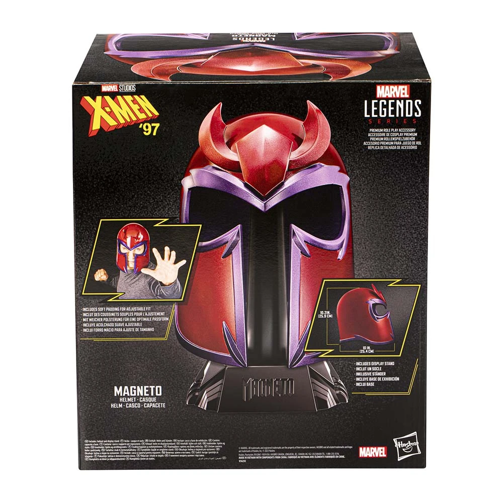 X-Men '97: Marvel Legends Premium Replica Helmet: Magneto 3 X-Men '97: Marvel Legends Premium Replica Helmet: Magneto