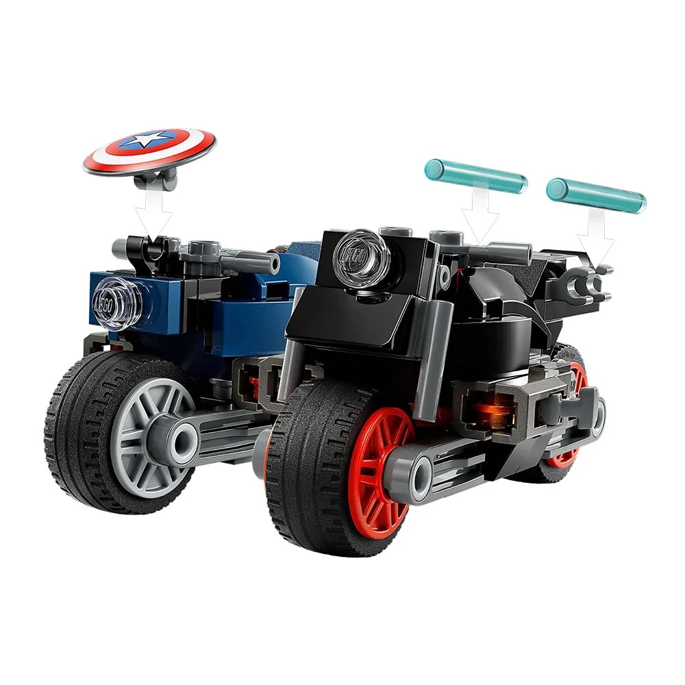 LEGO: Marvel: Black Widow & Captain America Motorcycles 5 LEGO: Marvel: Black Widow & Captain America Motorcycles - Image 3