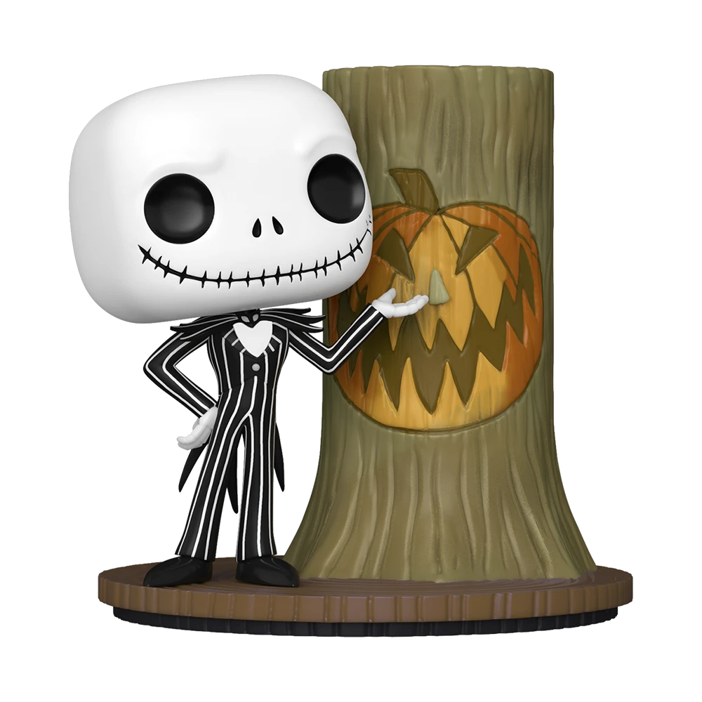 The Nightmare Before Christmas: 30th Anniversary: Deluxe Pop! Vinyl Figure: Jack (With Halloween Town Door) 4 The Nightmare Before Christmas: 30th Anniversary: Deluxe Pop! Vinyl Figure: Jack (With Halloween Town Door) - Image 2