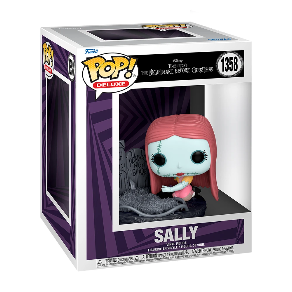 The Nightmare Before Christmas: 30th Anniversary: Pop! Vinyl Figure: Sally (With Gravestone) 3 The Nightmare Before Christmas: 30th Anniversary: Pop! Vinyl Figure: Sally (With Gravestone)