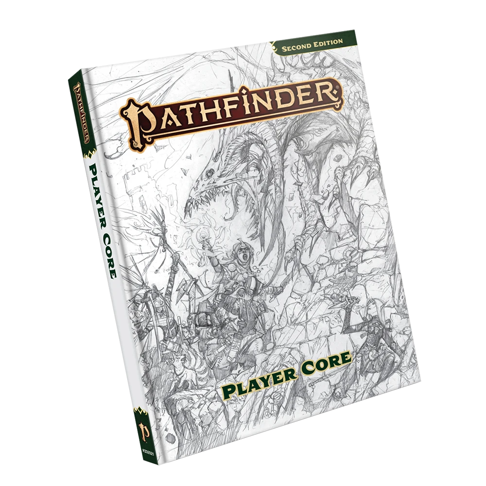 Pathfinder RPG: Player Core: Second Edition (Sketch Cover) 3 Pathfinder RPG: Player Core: Second Edition (Sketch Cover)