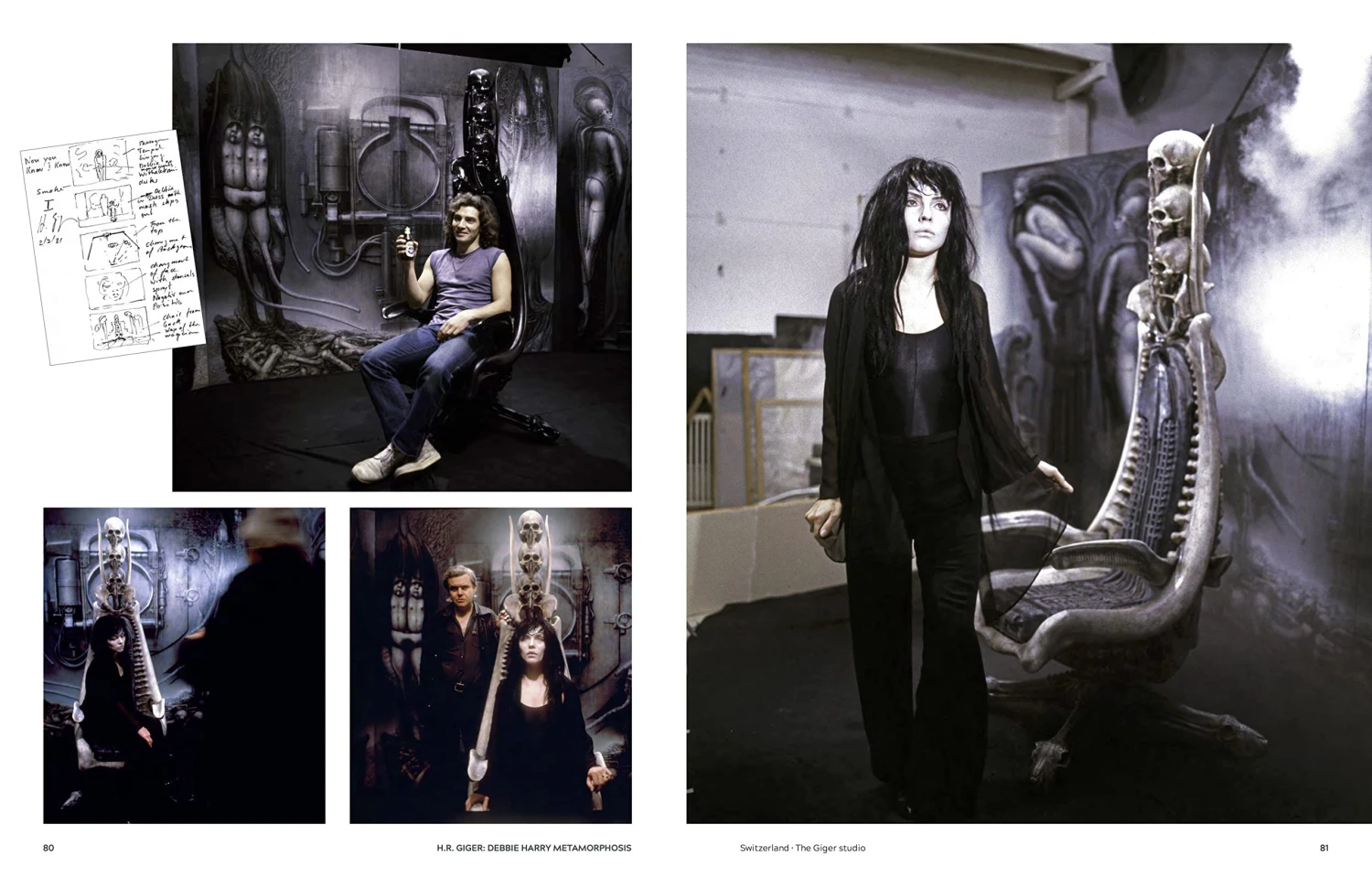 Giger: Debbie Harry Metamorphosis: Creating The Visual Concept For KooKoo (Hardcover) 8 Giger: Debbie Harry Metamorphosis: Creating The Visual Concept For KooKoo (Hardcover) - Image 6