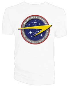 Star Trek: Enterprise: T-Shirt: Starfleet Command (White)