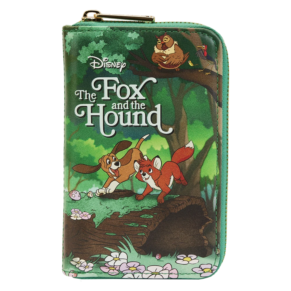 Disney: Loungefly Classic Books Zip Around Wallet: The Fox & The Hound 4 Disney: Loungefly Classic Books Zip Around Wallet: The Fox & The Hound - Image 2