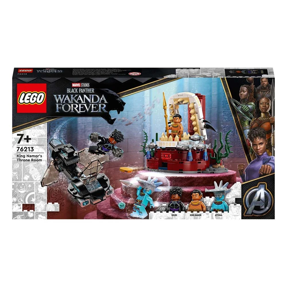 LEGO: Black Panther: Wakanda Forever: King Namor's Throne Room 5 LEGO: Black Panther: Wakanda Forever: King Namor's Throne Room - Image 3