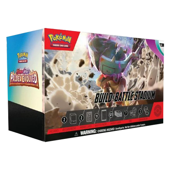 Pokemon: Trading Card Game: Scarlet & Violet 2: Paldea Evolved: Build & Battle Box 3 Pokemon: Trading Card Game: Scarlet & Violet 2: Paldea Evolved: Build & Battle Box