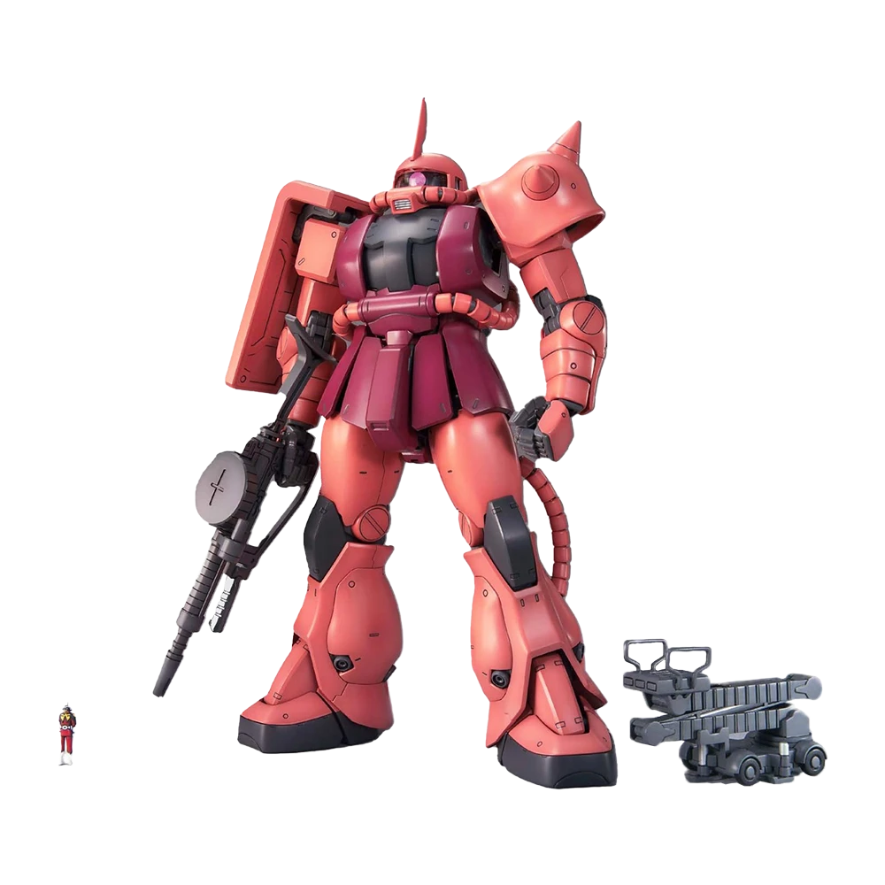 Gundam: MG 1/100 Scale Model Kit: MS-06S Char's Zaku (Version 2.0) 4 Gundam: MG 1/100 Scale Model Kit: MS-06S Char's Zaku (Version 2.0) - Image 2