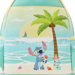 Disney: Lilo & Stitch: Loungefly Mini Backpack: Stitch Sandcastle Beach Surprise 12 Disney: Lilo & Stitch: Loungefly Mini Backpack: Stitch Sandcastle Beach Surprise -Fashion Select Toys Store f528579858625c5c012232e230a95bdbea2e
