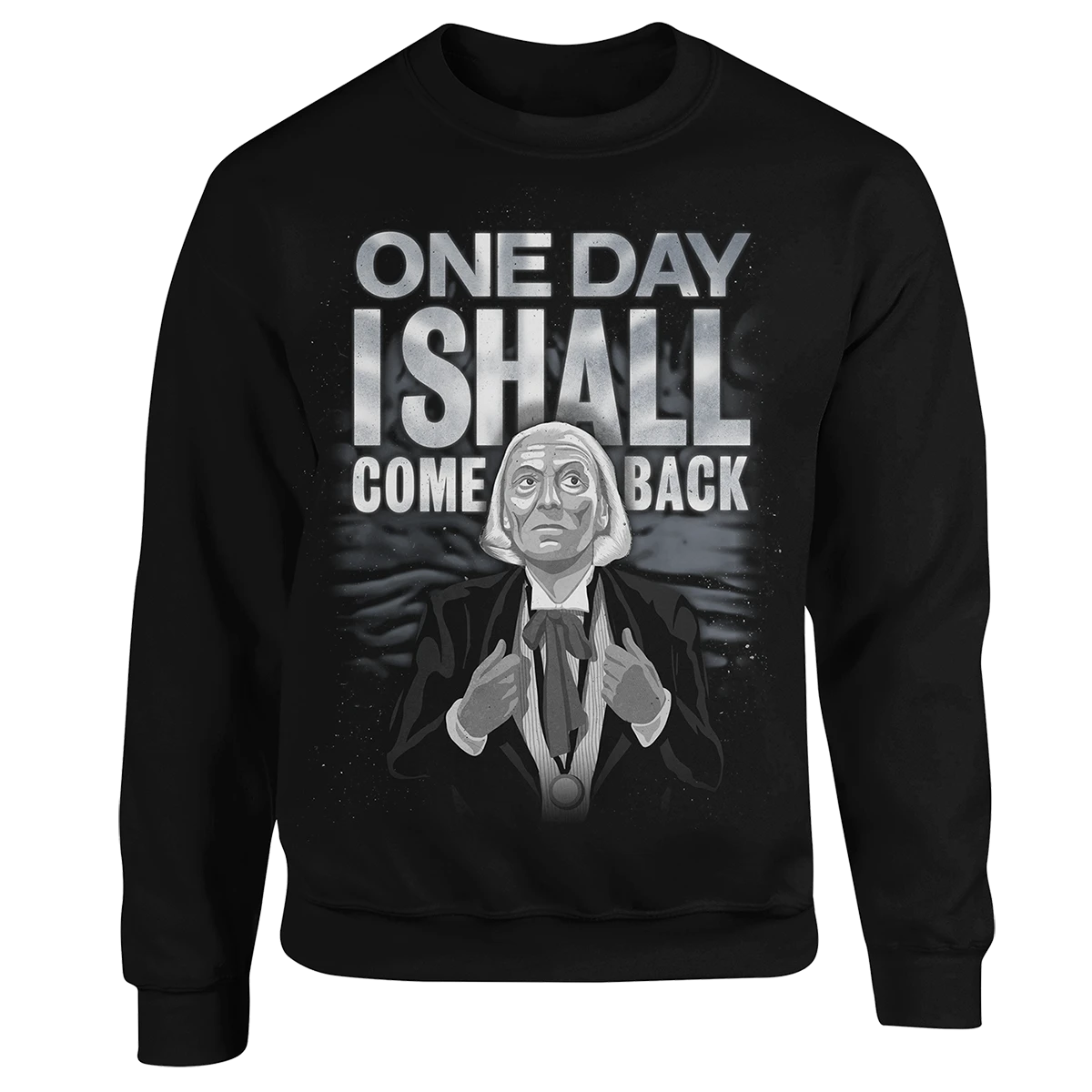 Doctor Who: The 60th Anniversary Diamond Collection: Quote Sweatshirt: One Day I Shall Come Back 4 Doctor Who: The 60th Anniversary Diamond Collection: Quote Sweatshirt: One Day I Shall Come Back - Image 2