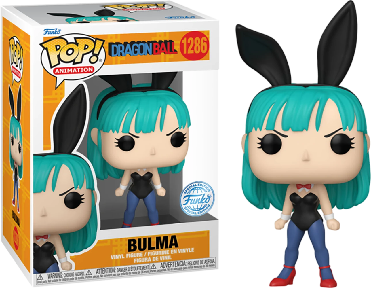 Dragon Ball: Pop! Vinyl Figure: Bulma (Bunny) 3 Dragon Ball: Pop! Vinyl Figure: Bulma (Bunny)