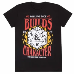Dungeons & Dragons: T-Shirt: Builds Character