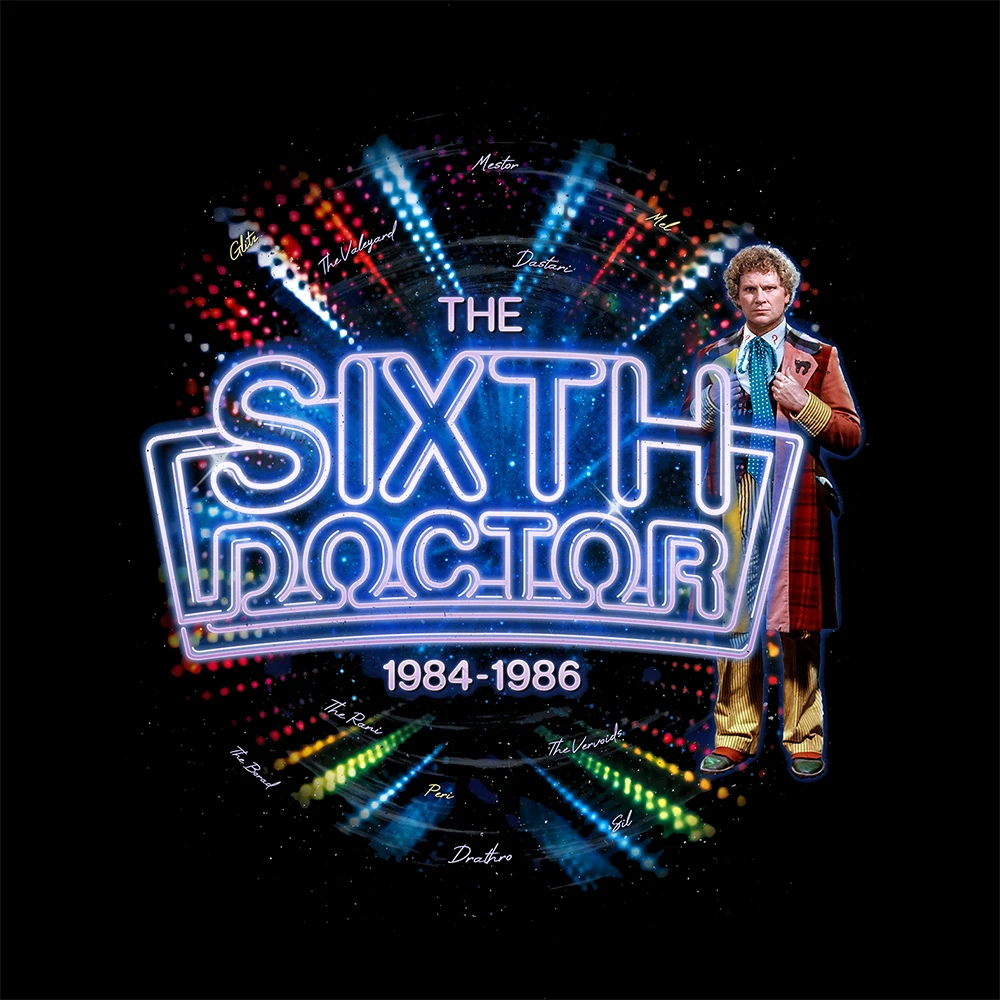 Doctor Who: The 60th Anniversary Diamond Collection: Women's Fit T-Shirt: Sixth Doctor 4 Doctor Who: The 60th Anniversary Diamond Collection: Women's Fit T-Shirt: Sixth Doctor - Image 2