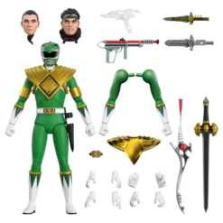 Mighty Morphin Power Rangers: Ultimates Action Figure: Green Ranger 5 Mighty Morphin Power Rangers: Ultimates Action Figure: Green Ranger -Fashion Select Toys Store fba3977d5653b94d1144f59f04a45a061310