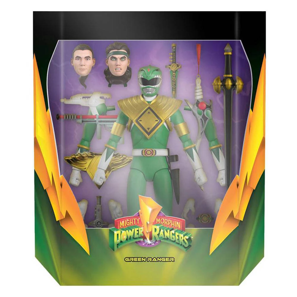 Mighty Morphin Power Rangers: Ultimates Action Figure: Green Ranger 3 Mighty Morphin Power Rangers: Ultimates Action Figure: Green Ranger