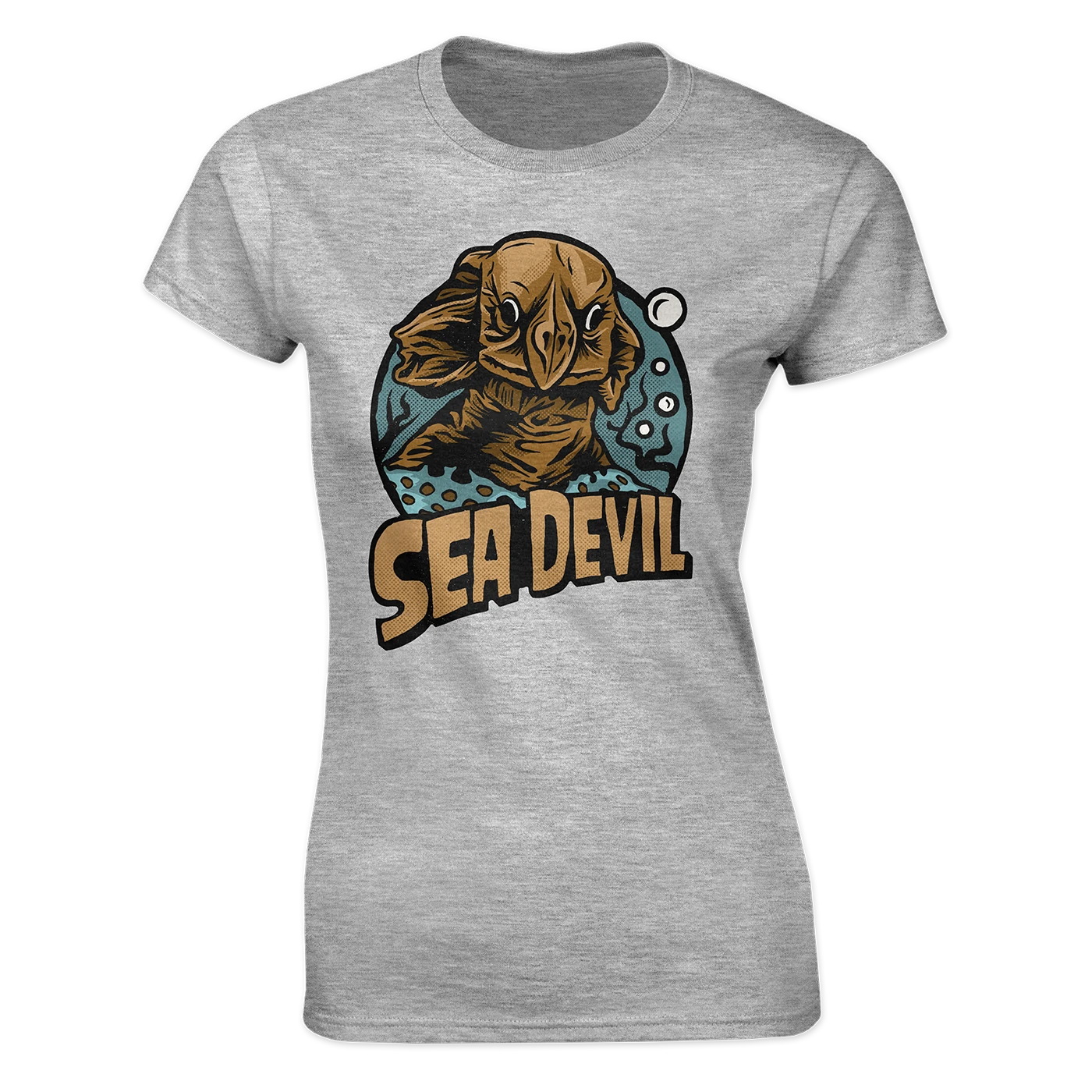 Doctor Who: Flashback Collection: Women's Fit T-Shirt: Sea Devil 4 Doctor Who: Flashback Collection: Women's Fit T-Shirt: Sea Devil - Image 2