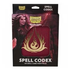 Spell Codex: RPG Card Holder: Blood Red